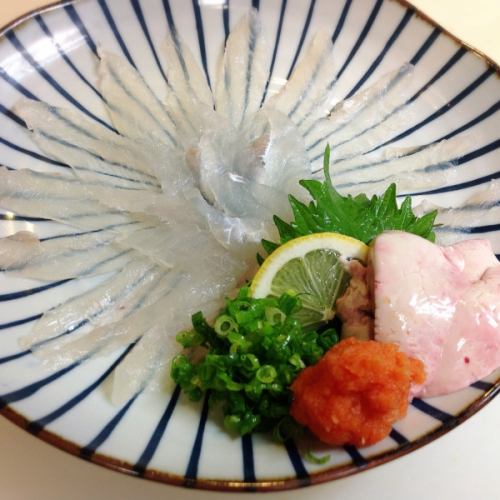 Kingfish sashimi