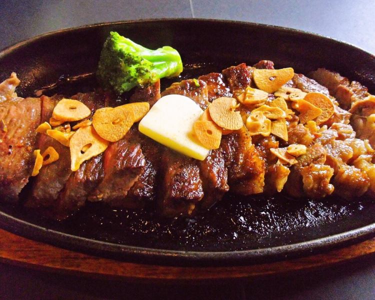 Beef loin steak...1200 yen (tax included)