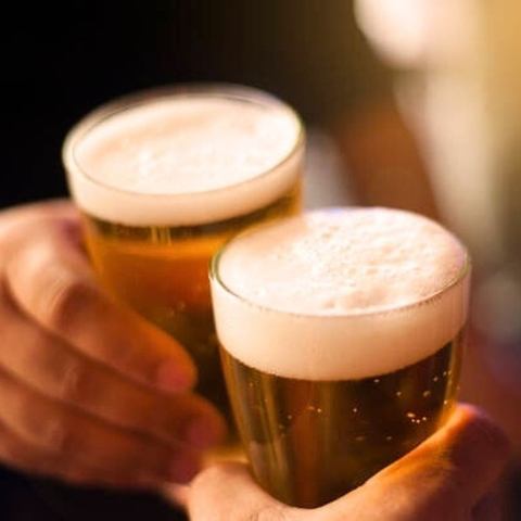 生ビール付の飲み放題！