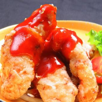 Korean-style sweet and spicy chicken