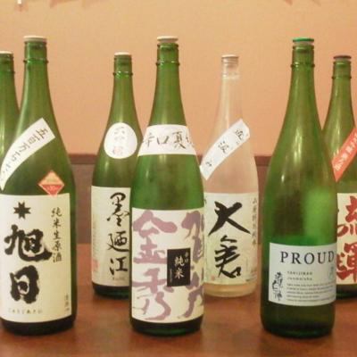 【厳選の銘酒】こだわりの串焼きや一品料理の美味しさをより一層引き立てるラインナップ♪「地酒」各種