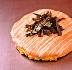Grilled cod roe
