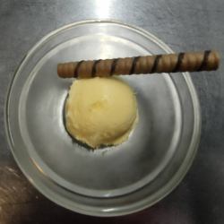 バニラアイス
