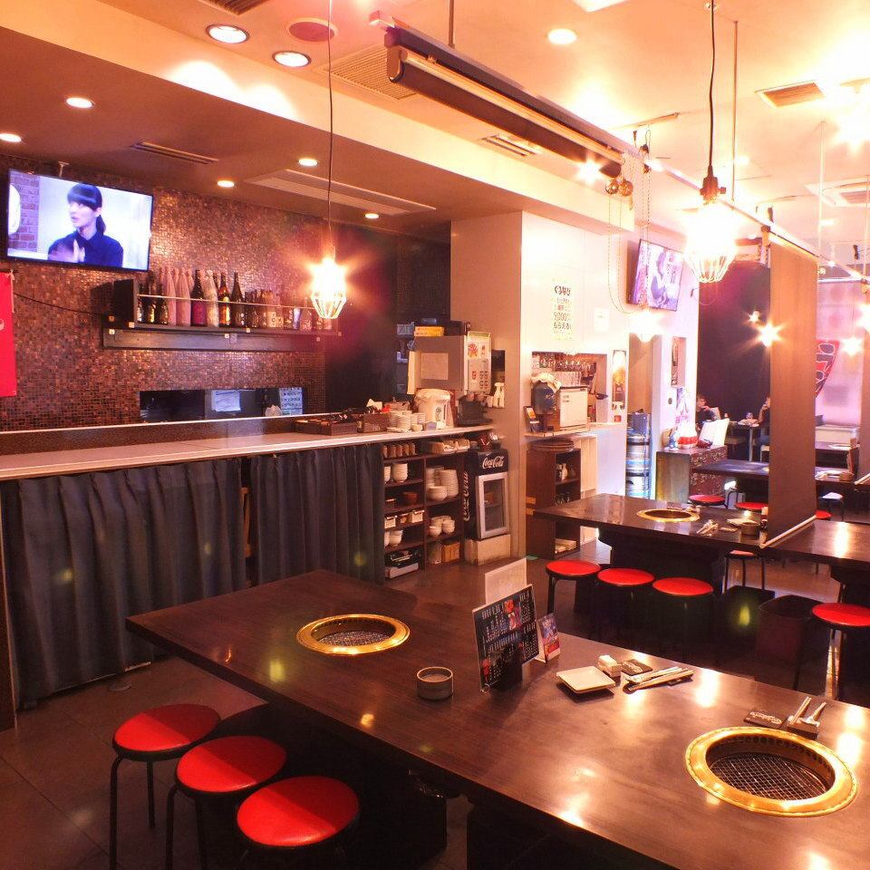 貸切は35名様～最大60名様までOK！飲み放題付き焼肉宴会4500円～