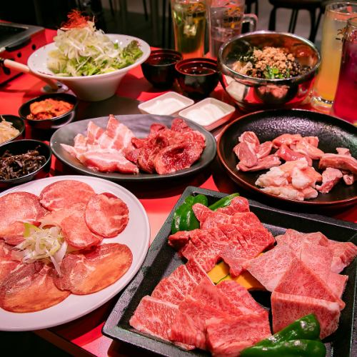 絶品の焼肉メニューを豊富にそろえております♪