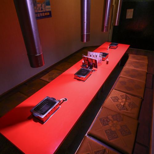 【人気の個室を完備】周りを気にせず寛げる特別空間