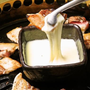 [All-you-can-eat cheese] All-you-can-eat cheese samgyeopsal course <12 dishes in total> 3,300 yen (tax included)