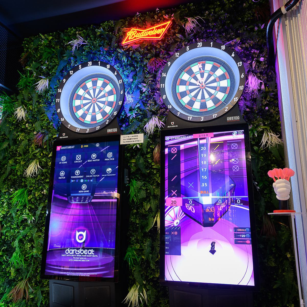 ダーツ、カラオケ、プロジェクターなど設備充実◎二次会に是非♪