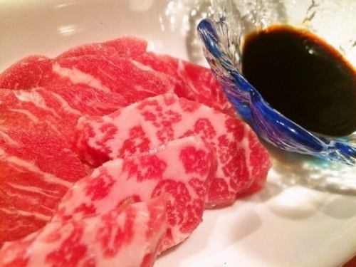 Special red meat sashimi