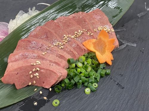 beef liver sashimi