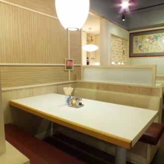 ゆったりとお食事をお楽しみ頂けます♪