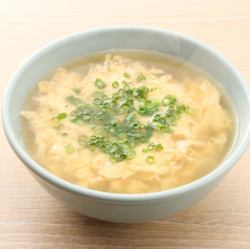 Egg soup