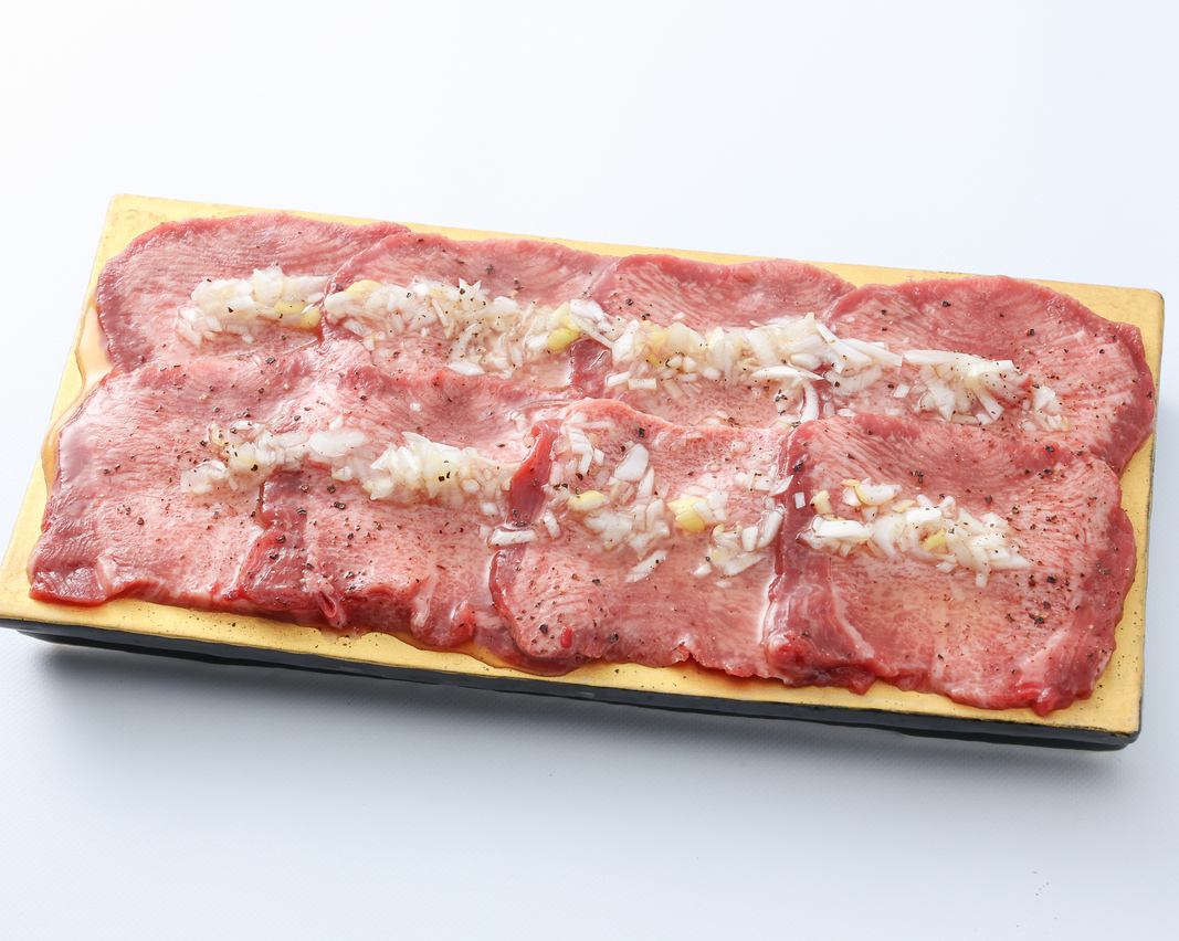 のぶすけの新メニュー　タンの旨みを最大限まで引き出した「極みタン」