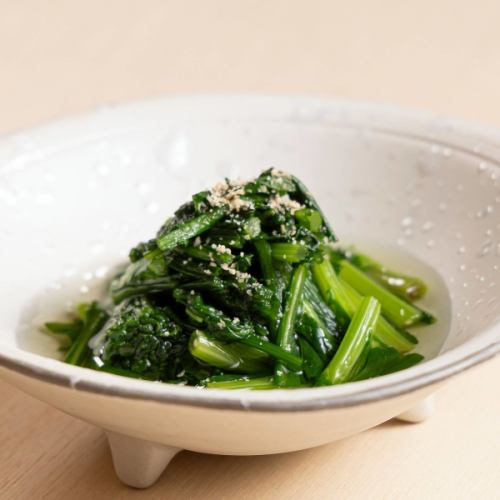 季節野菜のおひたし