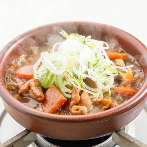 もつの味噌煮込み