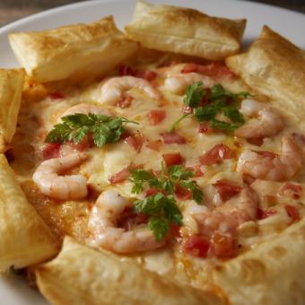 Shrimp Pie Pizza