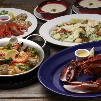 Live lobster set (for 2 people)