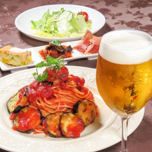 【当店のおすすめ】一番人気のセット『生ビールセット』