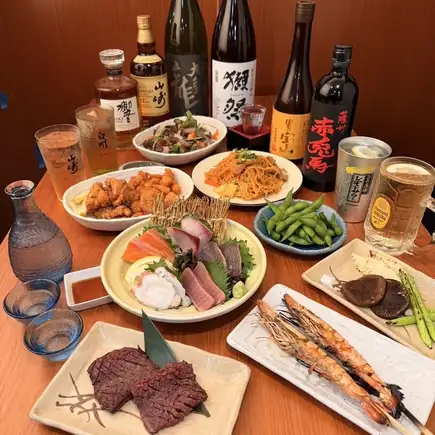 火ノ間　<<極>>コース3H生ビール含む飲み放題付き全10品コース 6,980円(税込)