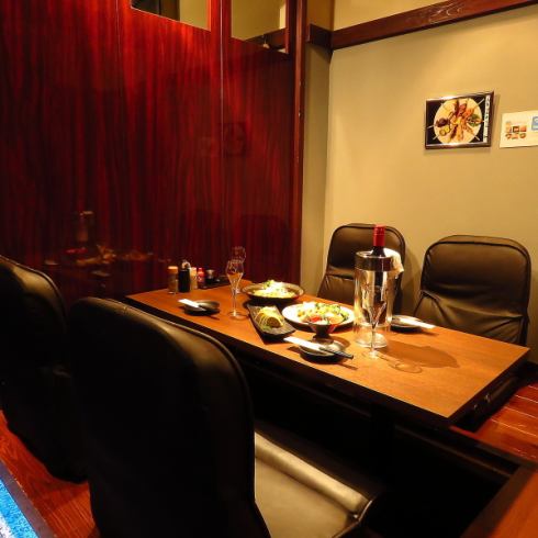 We have a private room with a sunken kotatsu that can accommodate up to 2 people!