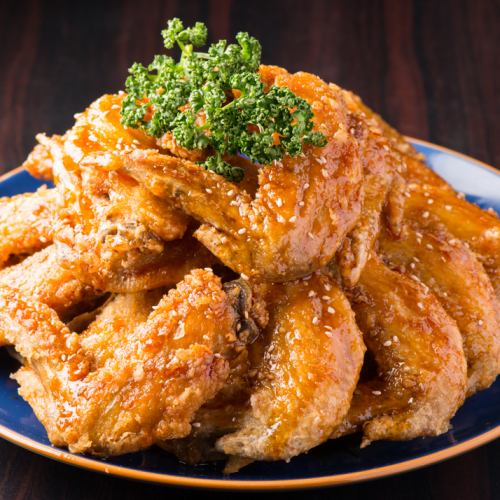 Fried cochin chicken wings