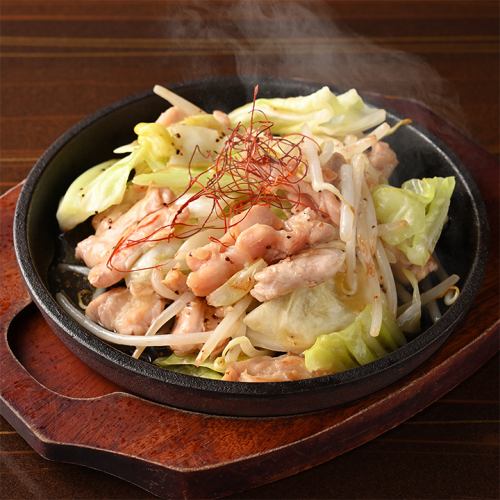 せせりの鉄板焼き