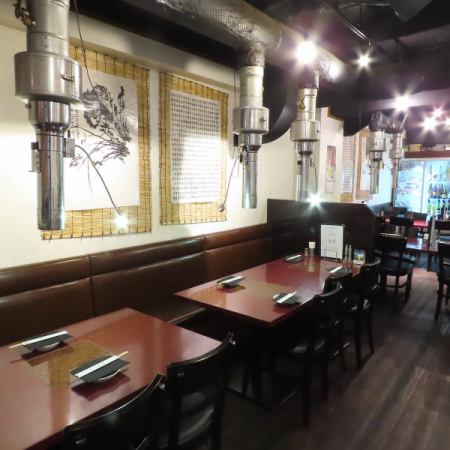 The bright and spacious store is an open space.You can enjoy your meal slowly in the calm atmosphere of the restaurant!