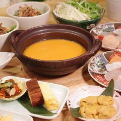 2 hours of all-you-can-drink & sea urchin shabu-shabu included! ◆ [Course (7 dishes in total)] ◆