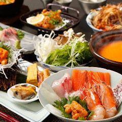 ◆【海膽涮鍋套餐（共6道菜）】普通：現價5,500日圓⇒4,180日圓◆