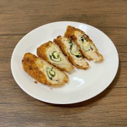 シソチーズササミフライ