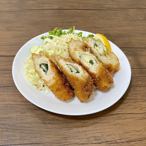 シソチーズササミフライ