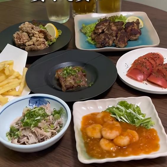 【カレー以外も◎】居酒屋メニューも充実のラインナップをご用意！