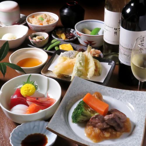 【怒濤(どとう)】肉に魚に天ぷらに！濱しょうの旨いもん全部堪能！全8品贅沢コース6900円(税込)