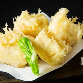 Sesame tofu tempura