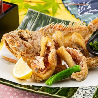 Deep fried rockfish (rockfish)