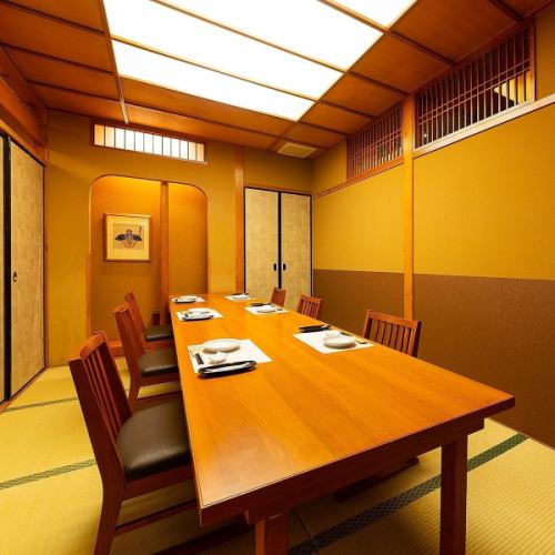 完全個室で接待や食事会