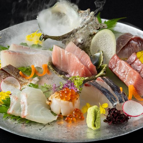 鮮度にこだわる魚料理
