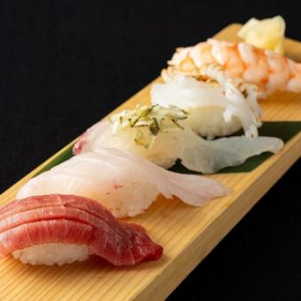 厳選寿司盛合せ(5貫)