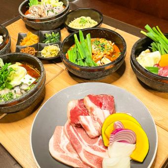 【期間限定！なべ＆焼肉BBQ】