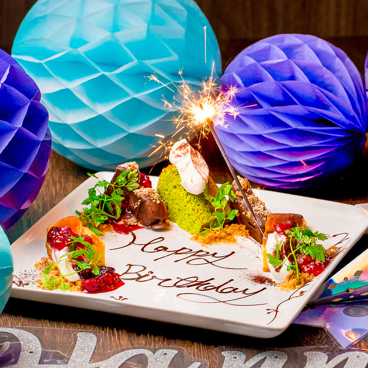 誕生日/記念日】☆1日3組限定☆ ＋500円でテーブルアート承ります