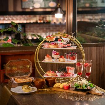 [Starting March 1st] All-you-can-drink strawberry afternoon tea and amsu tea♪