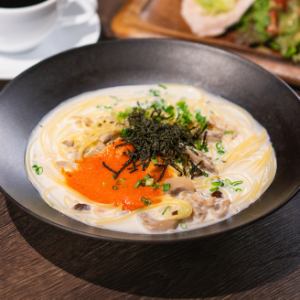 明太子味日式奶油湯義麵