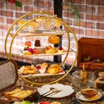 [Starting in June] Peach Afternoon Tea & All-You-Can-Drink Amsu Tea