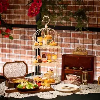 [Starting in June] Peach Afternoon Tea & All-You-Can-Drink Amsu Tea