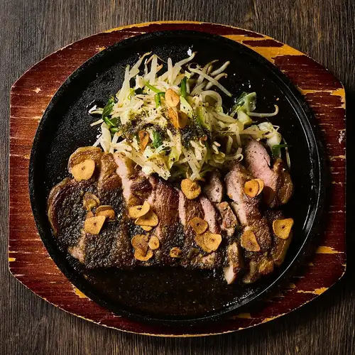 Summer Takatsuki Tonkatsu [Black] The decadent garlic black tonkatsu