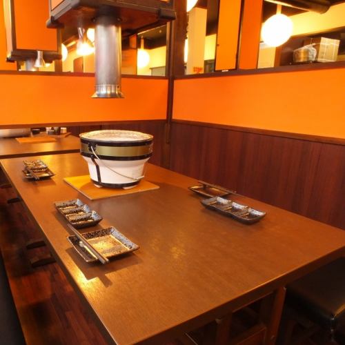 다양한 인원수에 대응할 수 있습니다