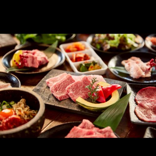 【食べ放題・堪能コース】バラエティ豊かなラインナップで和平を堪能！