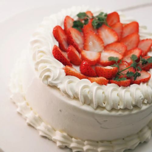 お手製のケーキもご用意☆