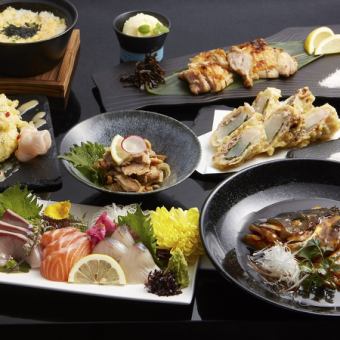 [120 minutes all-you-can-drink included] Get a little rich with your loved ones...Luxury course 6,500 yen