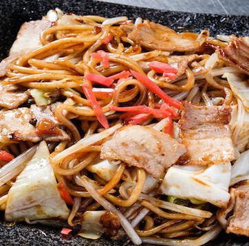 自家製麺の焼きそば